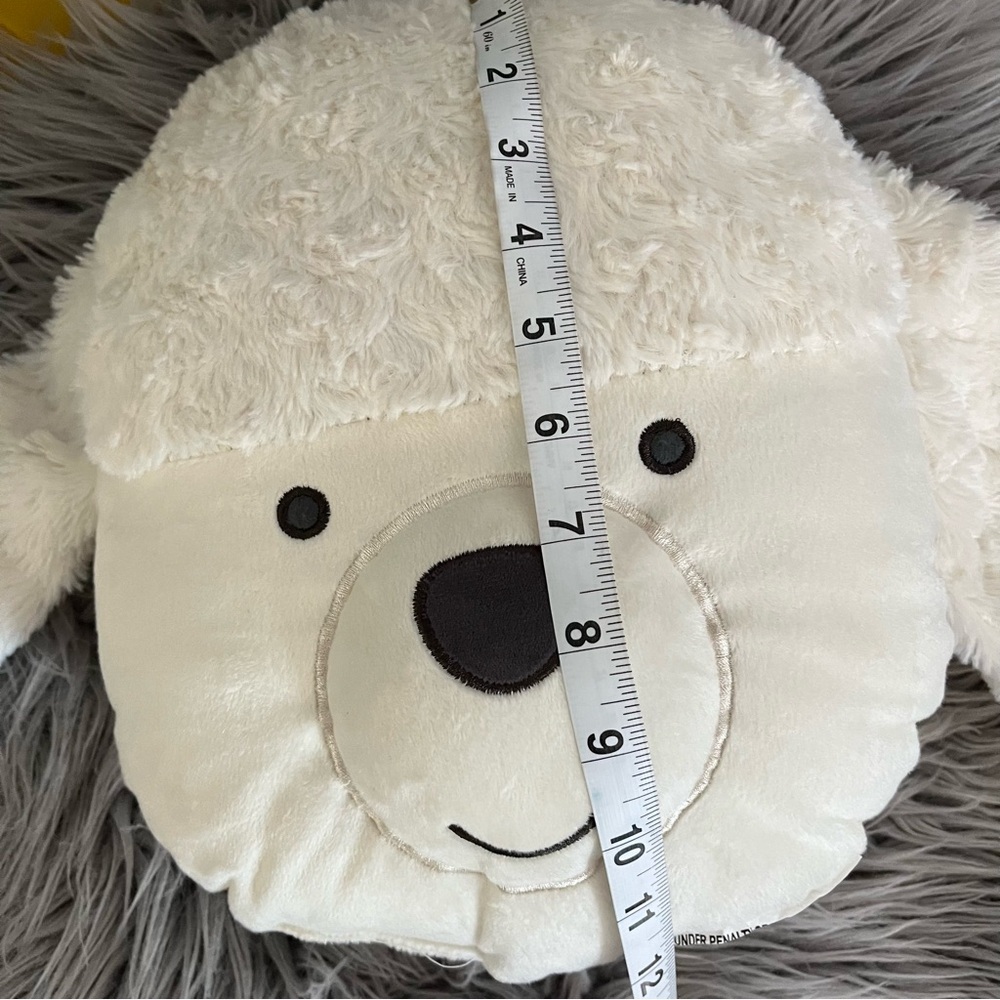 Target Bullseye's Playground Poodle Dog Face Soft Plush Pillow  11.5" - Picture 12 of 12